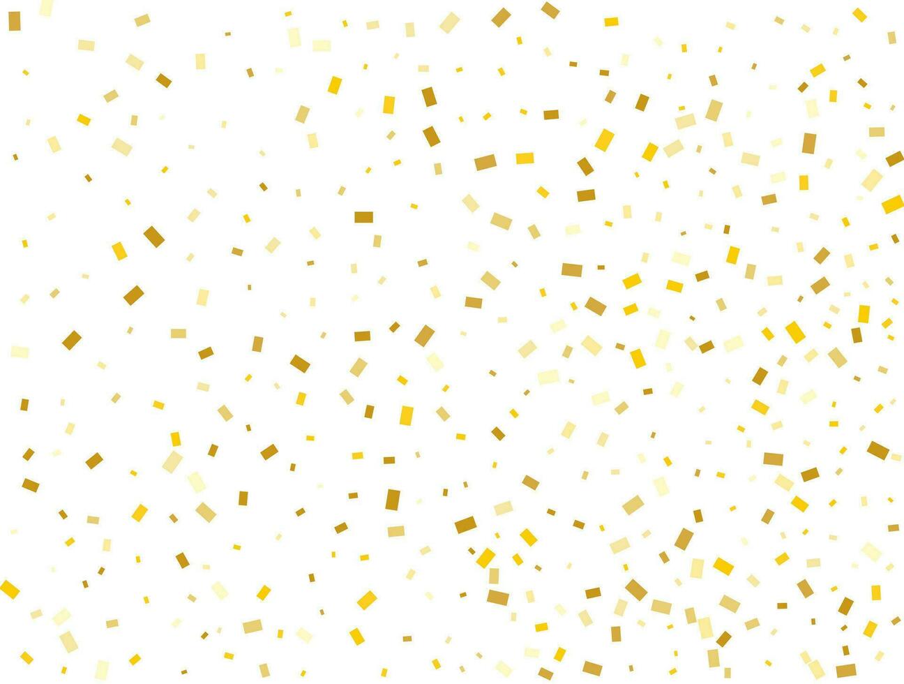 lumière d'or briller rectangles confettis Contexte. pastel vacances texture. vecteur