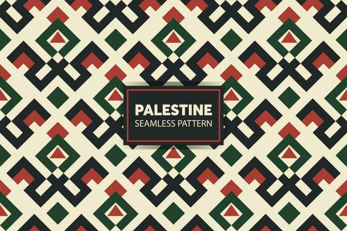 Facile palestinien broderie modèle Contexte. génial pour présentations et diapositives. vecteur déposer.