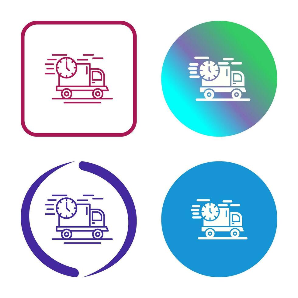 icône de vecteur de livraison rapide