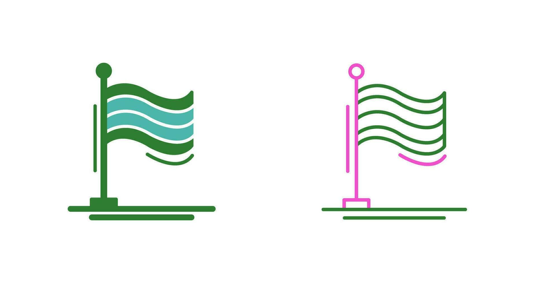 icône de vecteur de drapeau