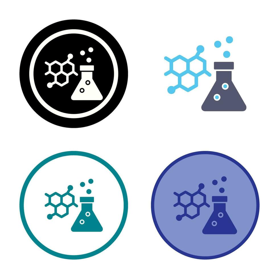icône de vecteur de chimie
