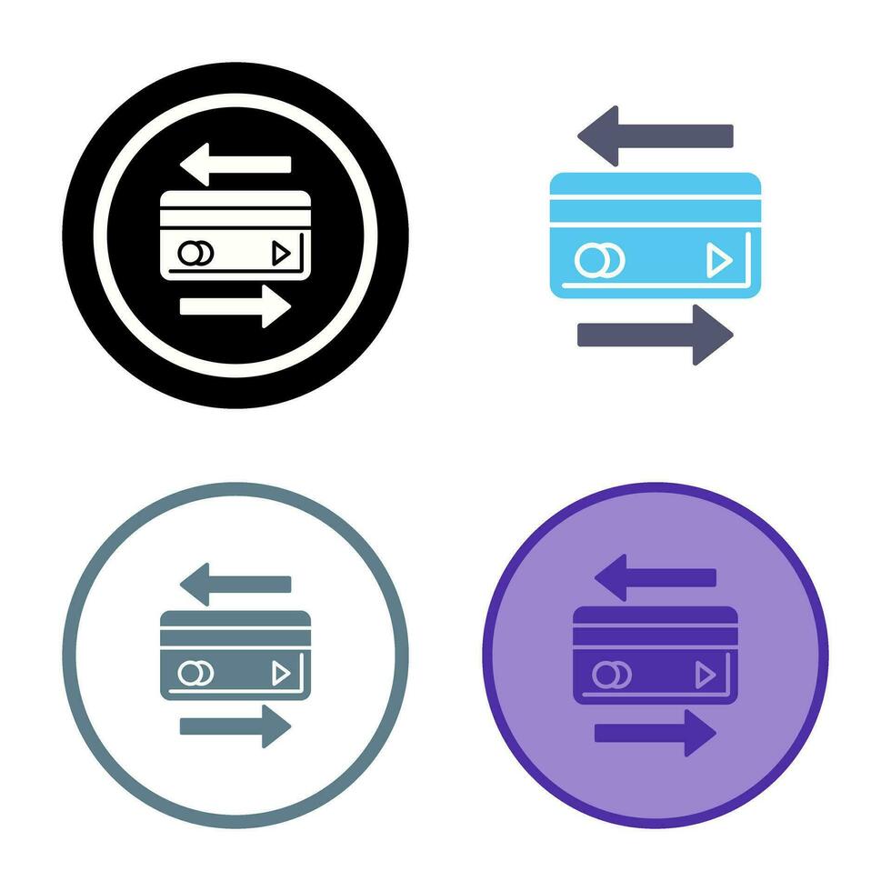 icône de vecteur de transaction