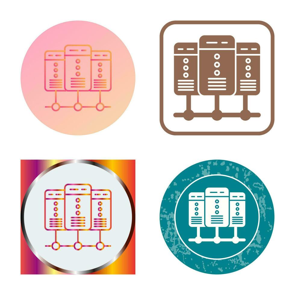 icône de vecteur de serveur