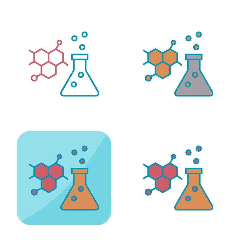 icône de vecteur de chimie