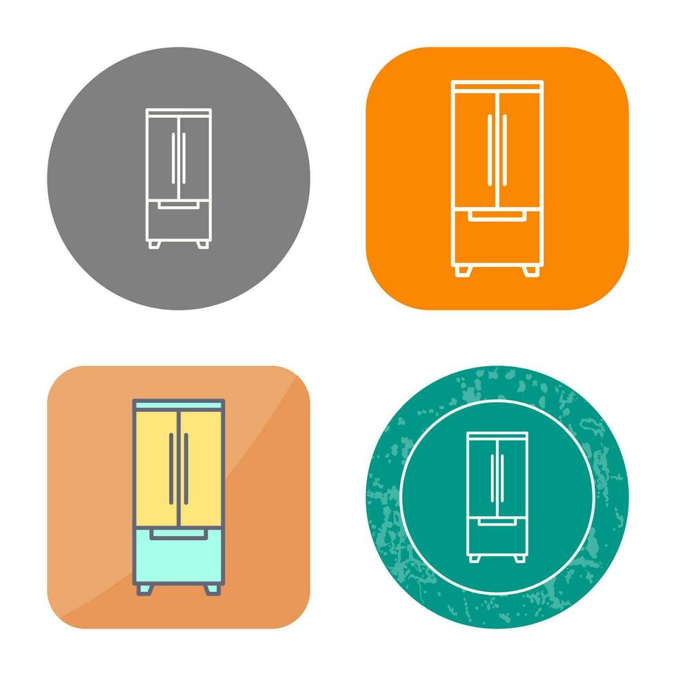 icône de vecteur de réfrigérateur