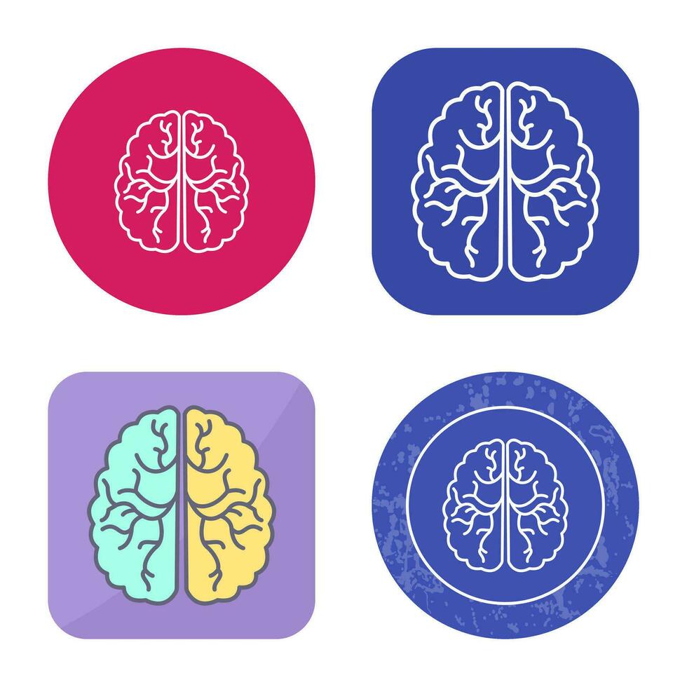 icône de vecteur de cerveau