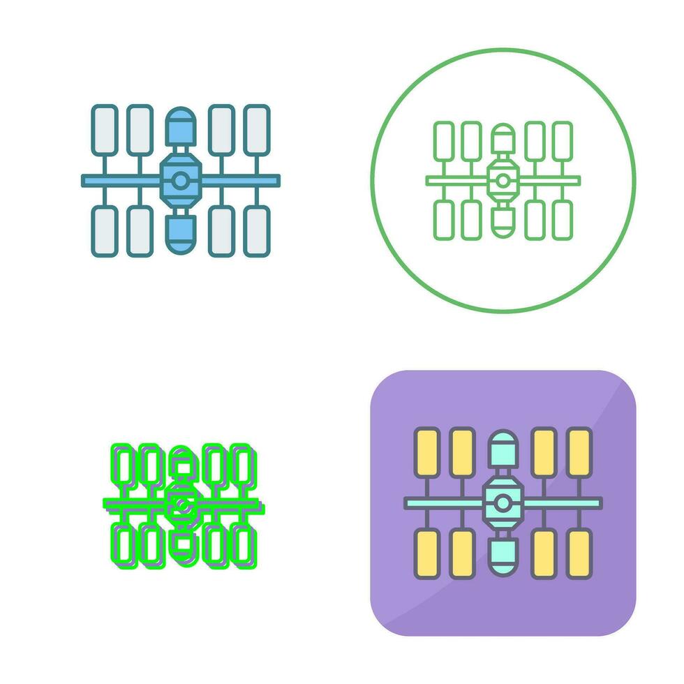 icône de vecteur de station spatiale