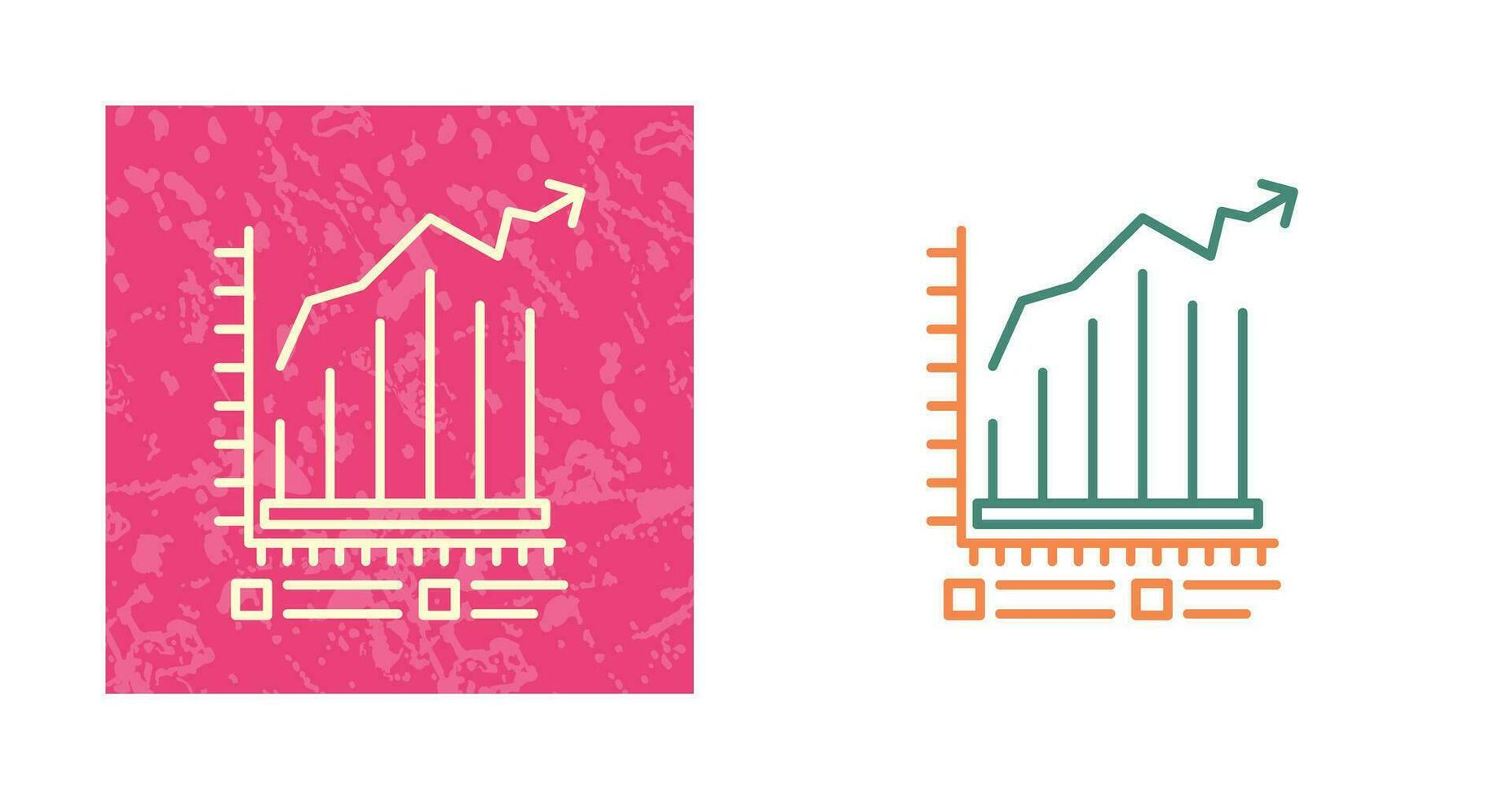 icône de vecteur de graphique à barres