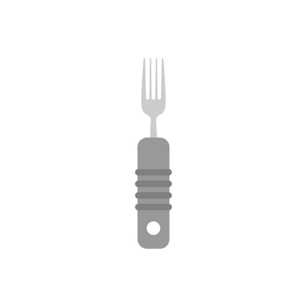 fourchette plat conception vecteur illustration isolé sur blanc Contexte. restaurant affaires concept. cuisine outils, ustensiles et cuisine accessoires