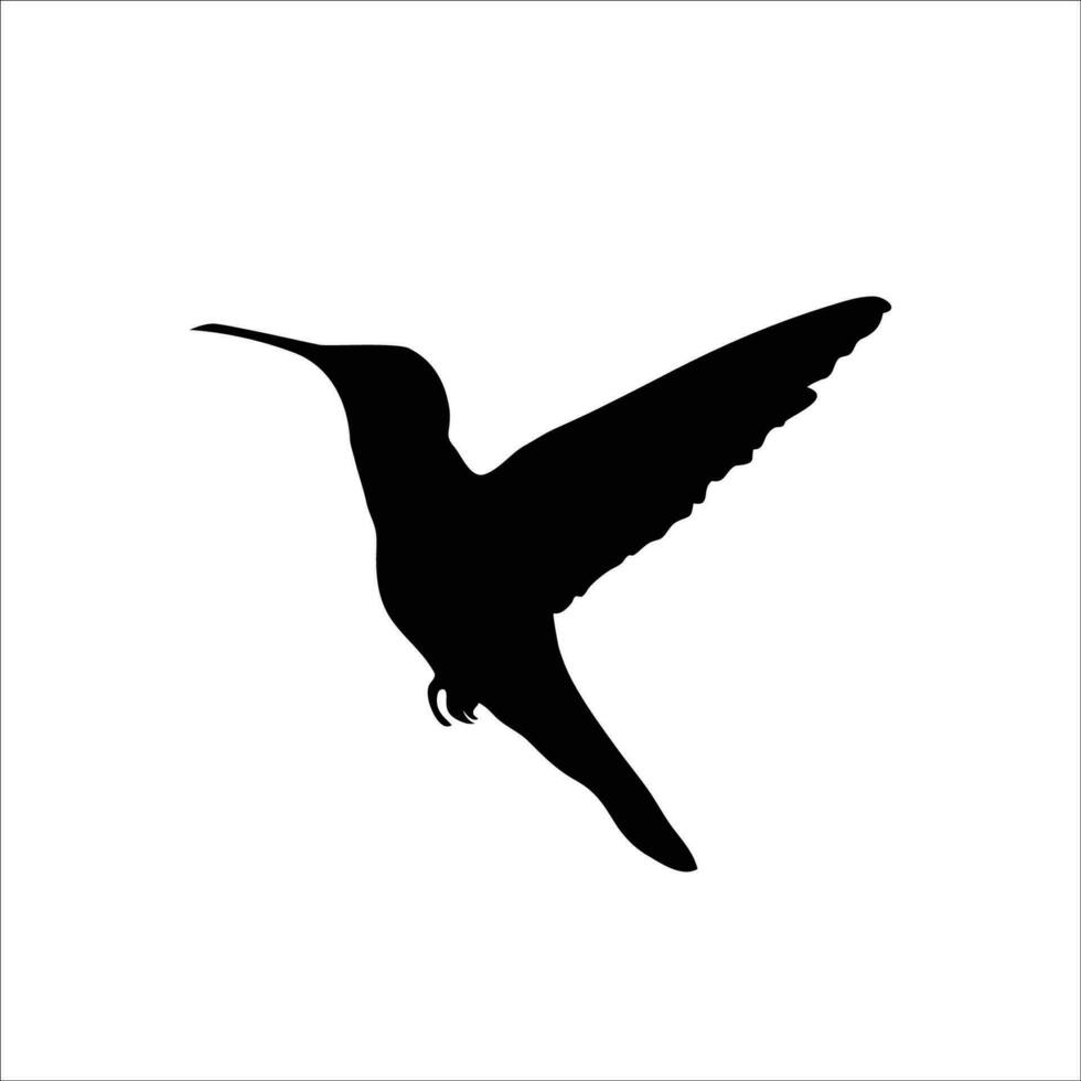 vecteur de silhouette d'oiseau