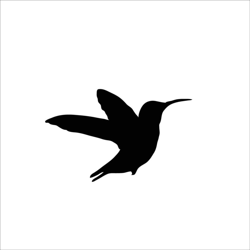 vecteur de silhouette d'oiseau