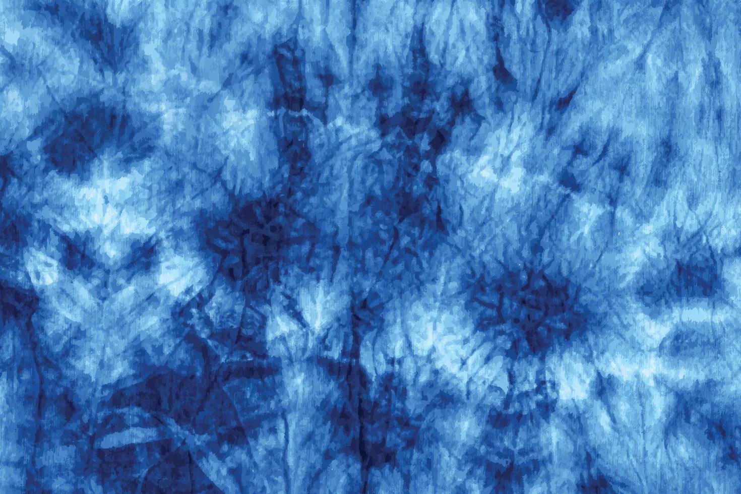 bleu tie dye fond aquarelle vecteur