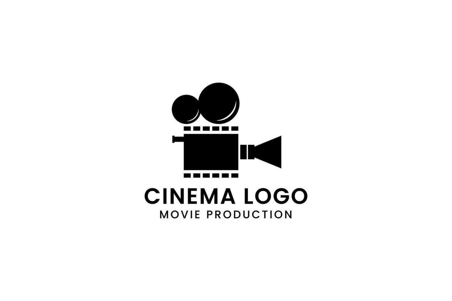 cinéma logo vecteur icône illustration