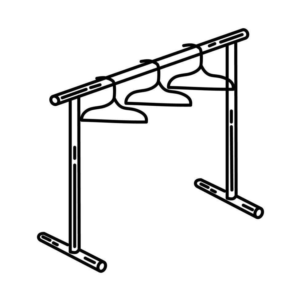 vérifier la salle de jeu d'icônes vectorielles. doodle dessinés à la main ou style d'icône de contour vecteur