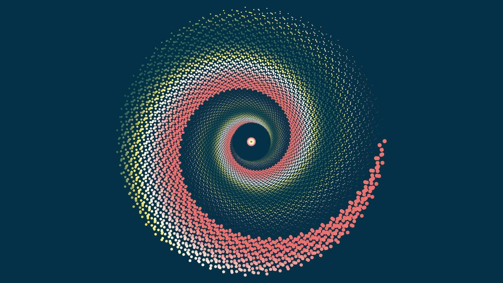 abstrait spirale vortex ligne style Contexte. vecteur