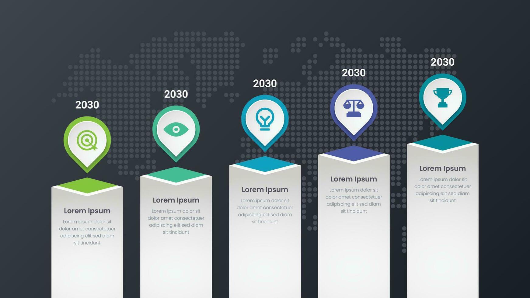 infographie conception modèle, chronologie infographie, processus infographie, pas infographie vecteur