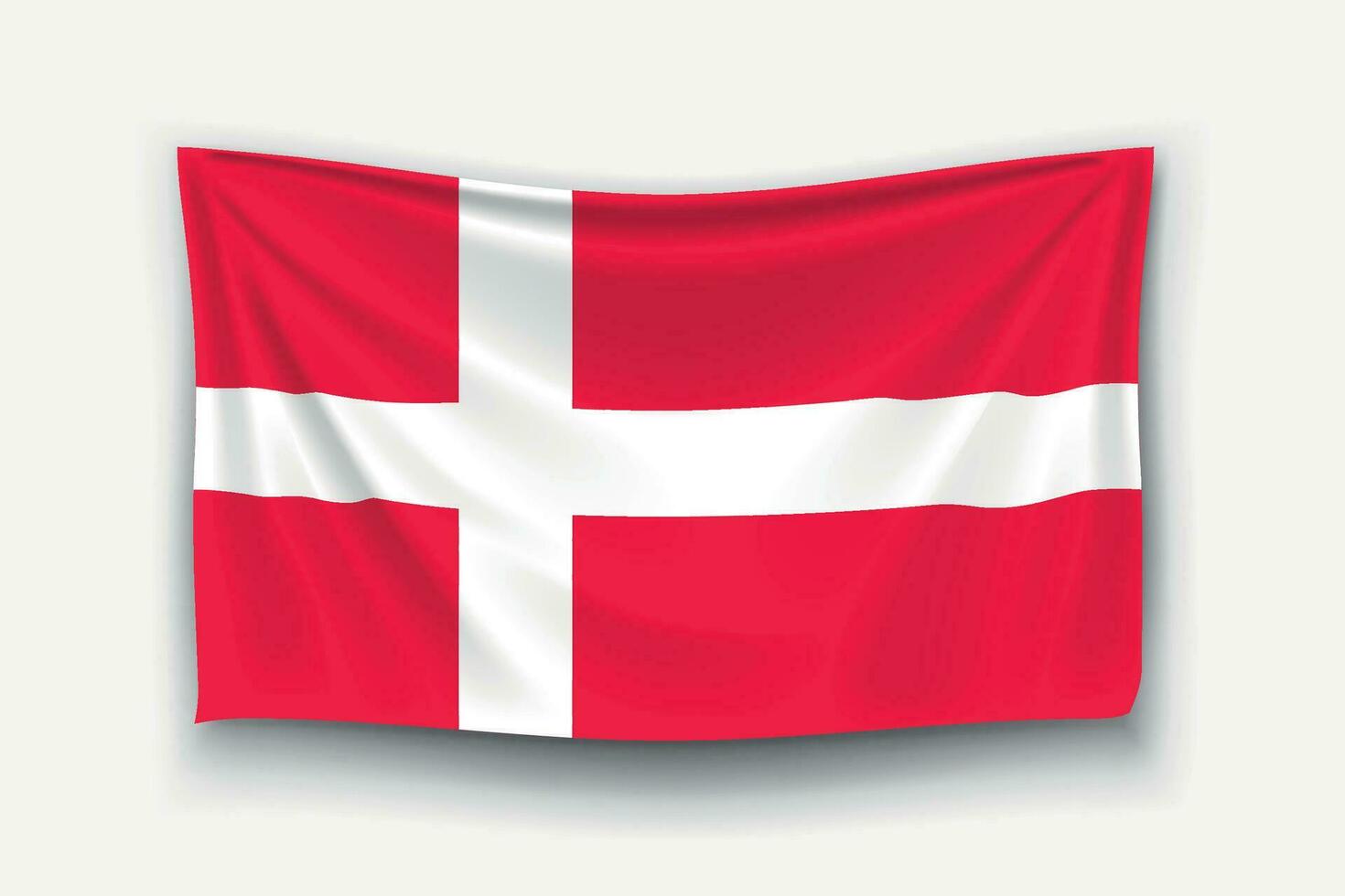 drapeau du danemark vecteur