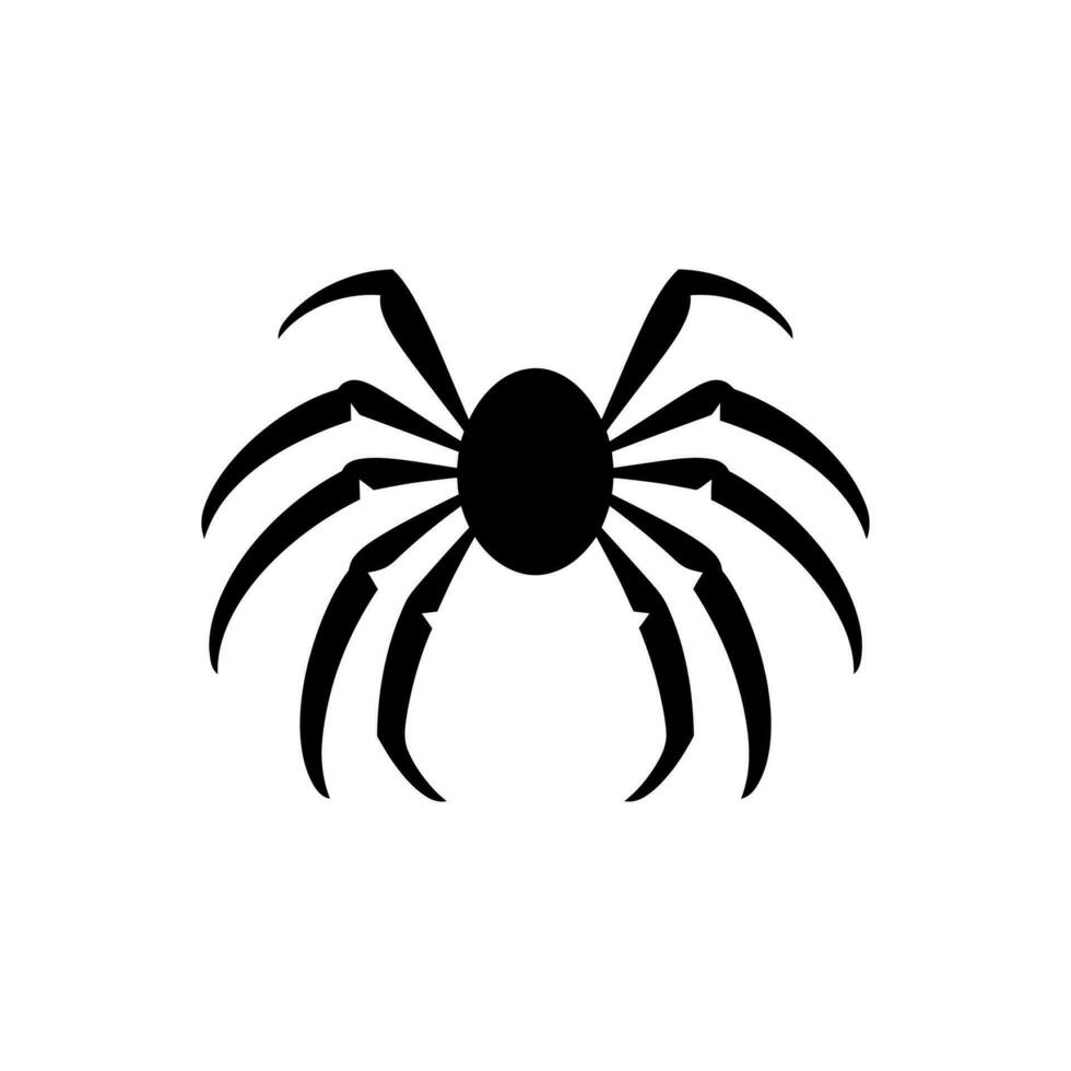 mer araignée icône sur blanc Contexte - Facile vecteur illustration