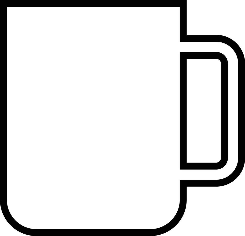 café et thé en relation tasse icône dans doubler. isolé sur transparent Contexte une tasse de chaud caféine boisson café papier Plastique récipient du froid boire, jus, thé, cacao et autre. vecteur pour applications site Internet
