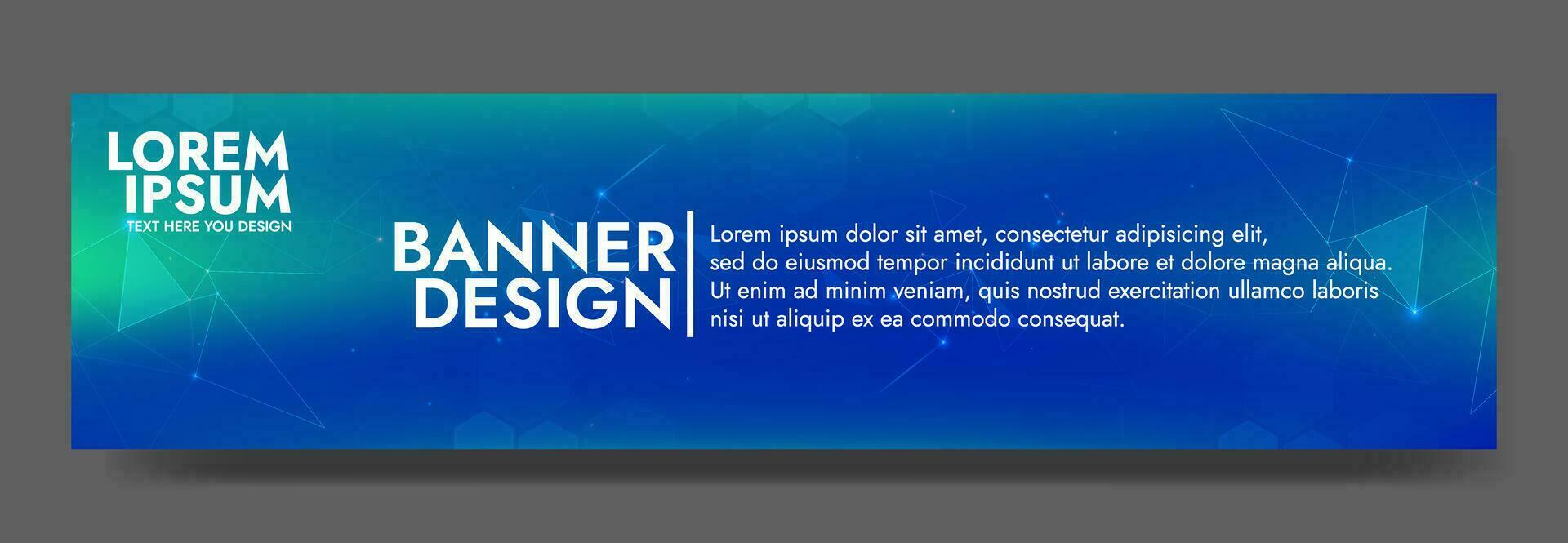 pente numérique La technologie bannière. réseau lien points et lignes. futuriste Contexte pour divers conception projets tel comme sites Internet, présentations, impression matériaux vecteur