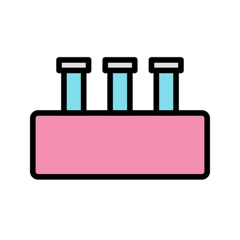 Vector set chimie icône