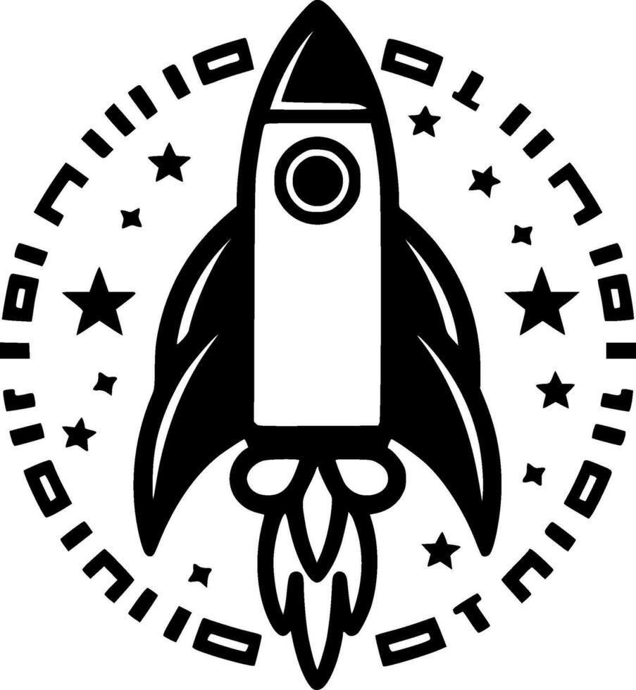 fusée - haute qualité vecteur logo - vecteur illustration idéal pour T-shirt graphique