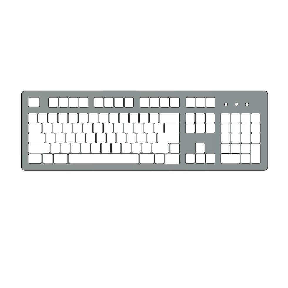 clavier vecteur illustration