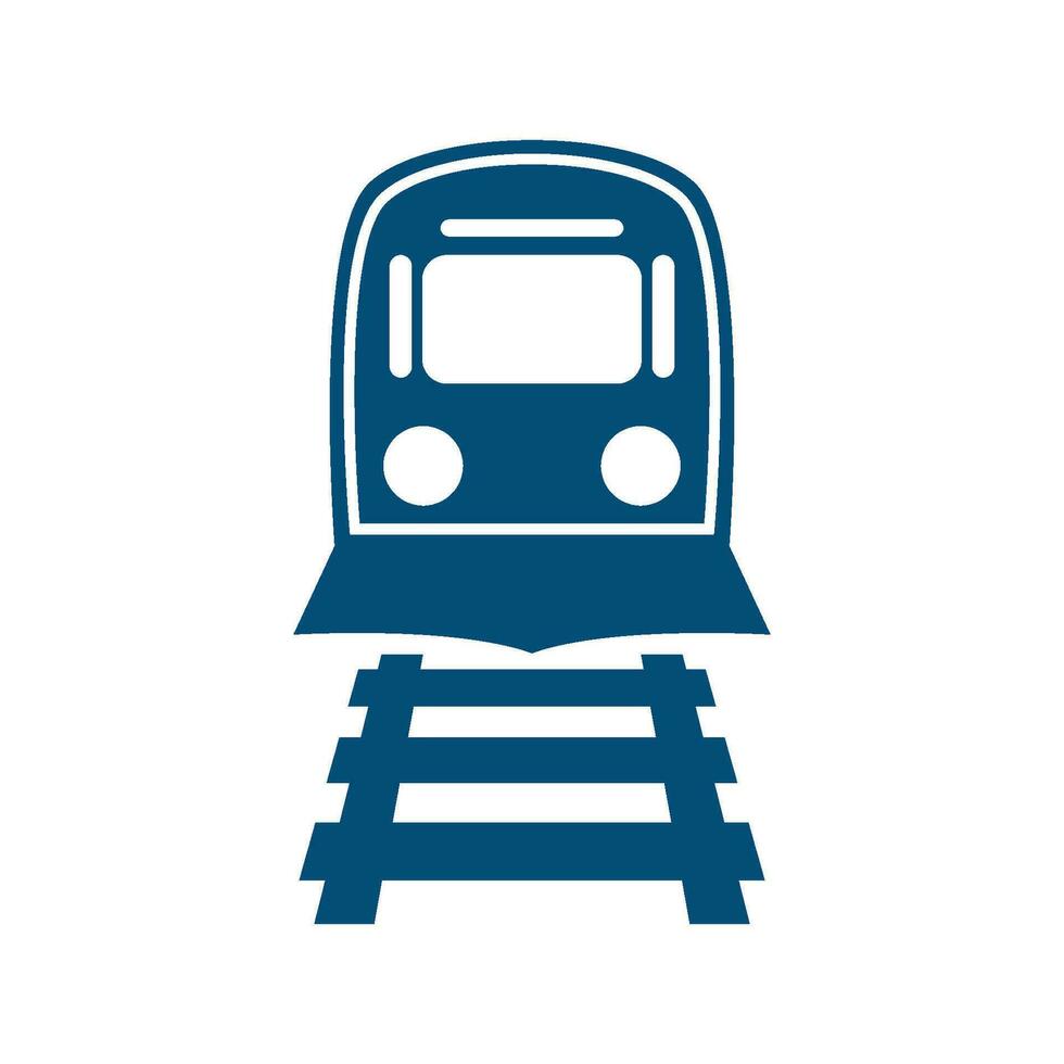 train illustration logo icône vecteur