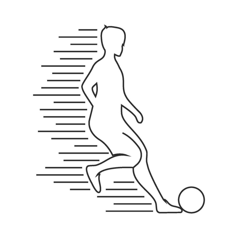 football sport logo vecteur