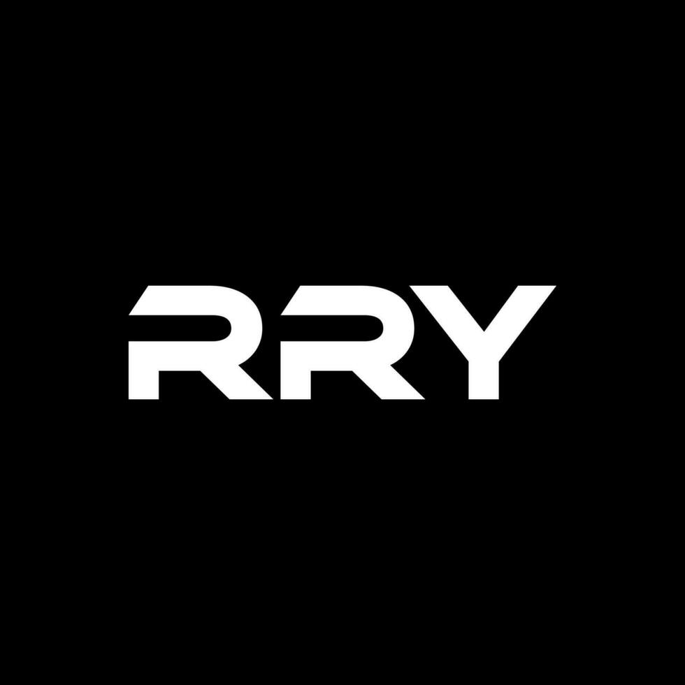 rry lettre logo conception, inspiration pour une unique identité. moderne élégance et Créatif conception. filigrane votre Succès avec le frappant cette logo. vecteur