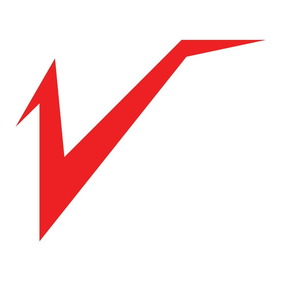 vecteur de logo lettre v