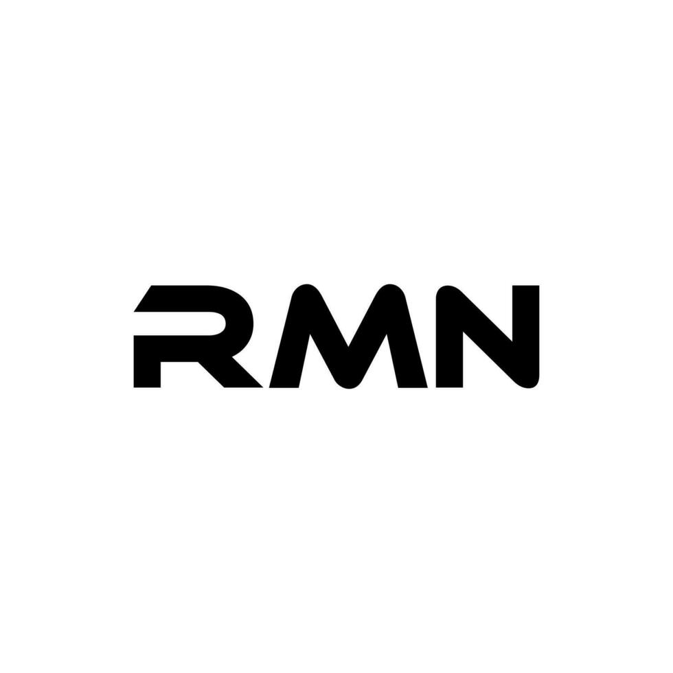 rmn lettre logo conception, inspiration pour une unique identité. moderne élégance et Créatif conception. filigrane votre Succès avec le frappant cette logo. vecteur