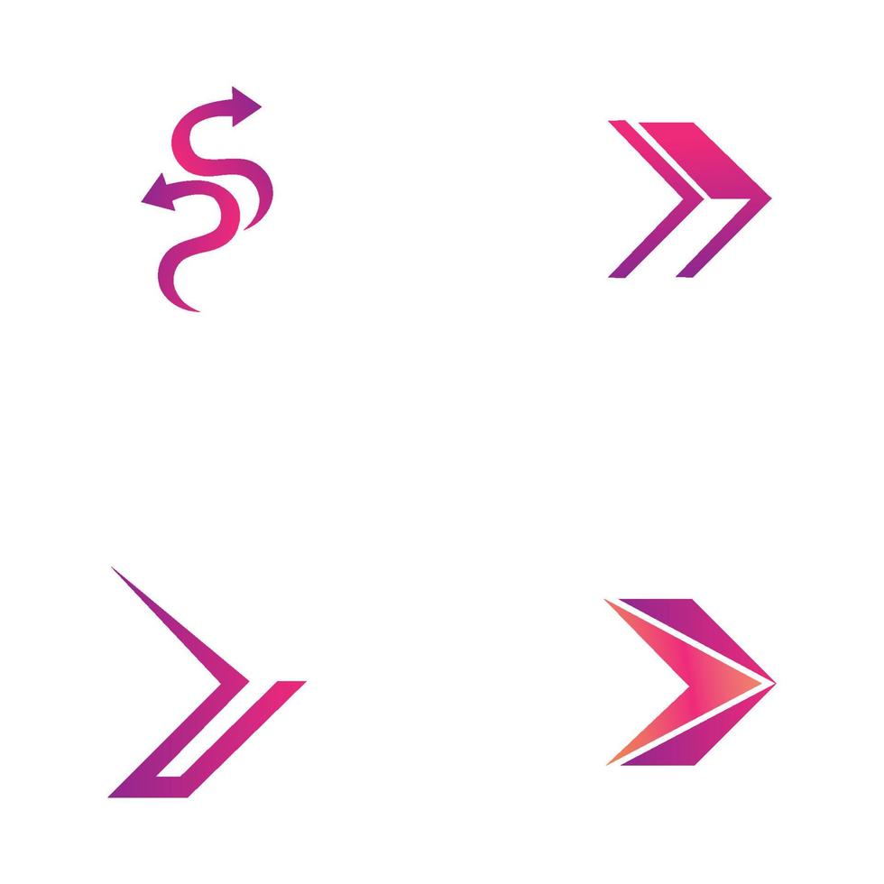 icône d'illustration vectorielle flèche vecteur