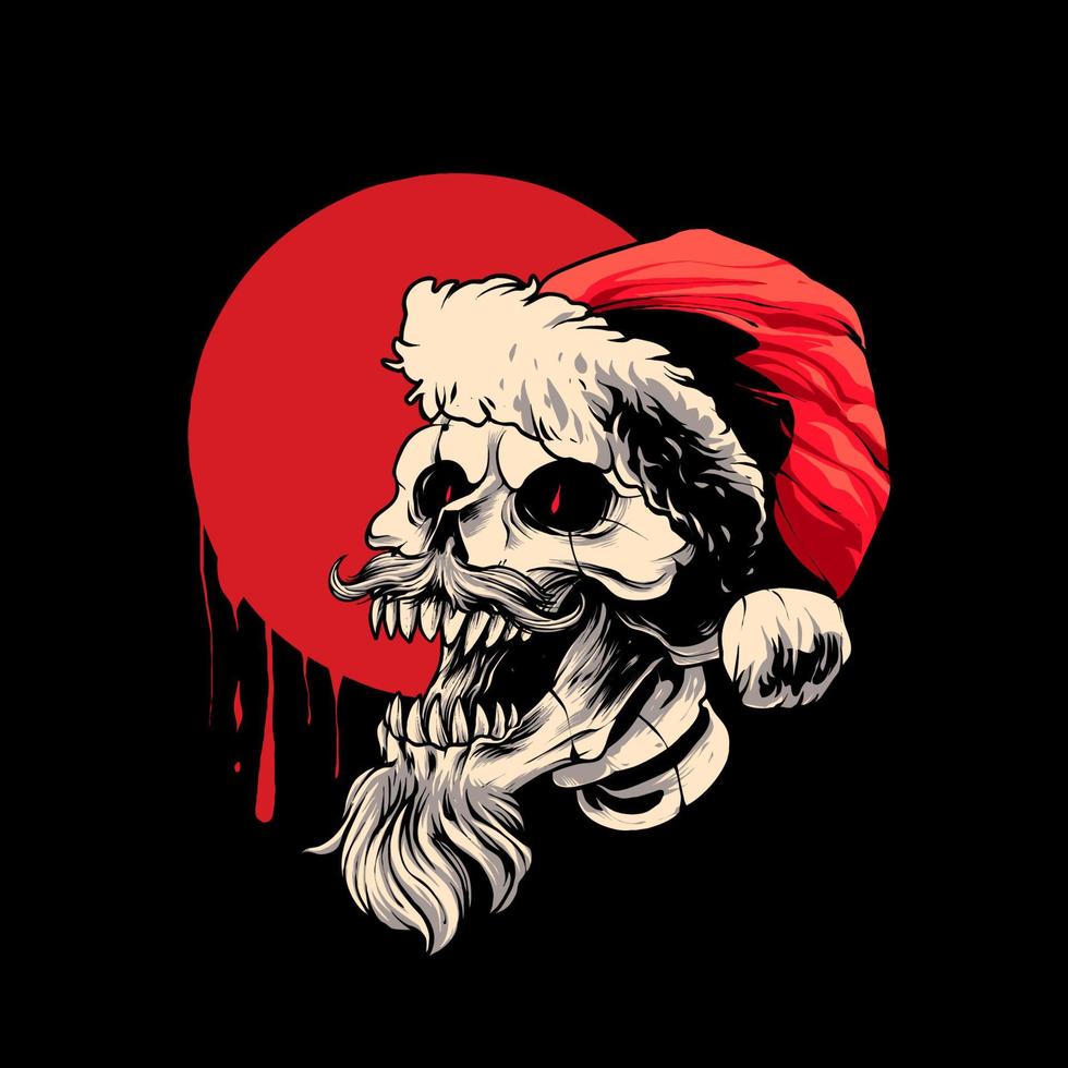 illustration de satan claus vecteur