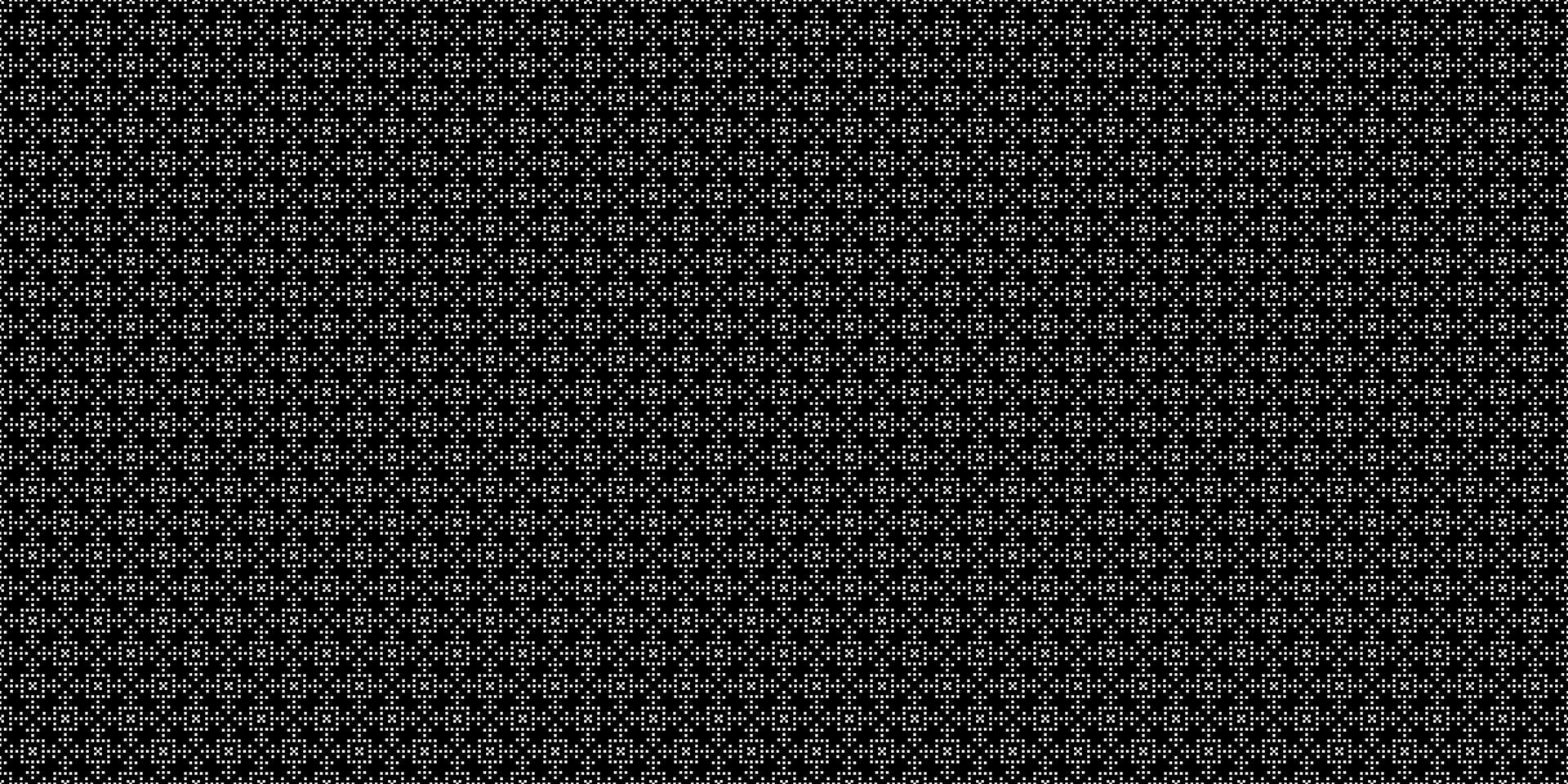 monochrome géométrique la grille pixel art style Contexte moderne noir et blanc abstrait mosaïque texture vecteur