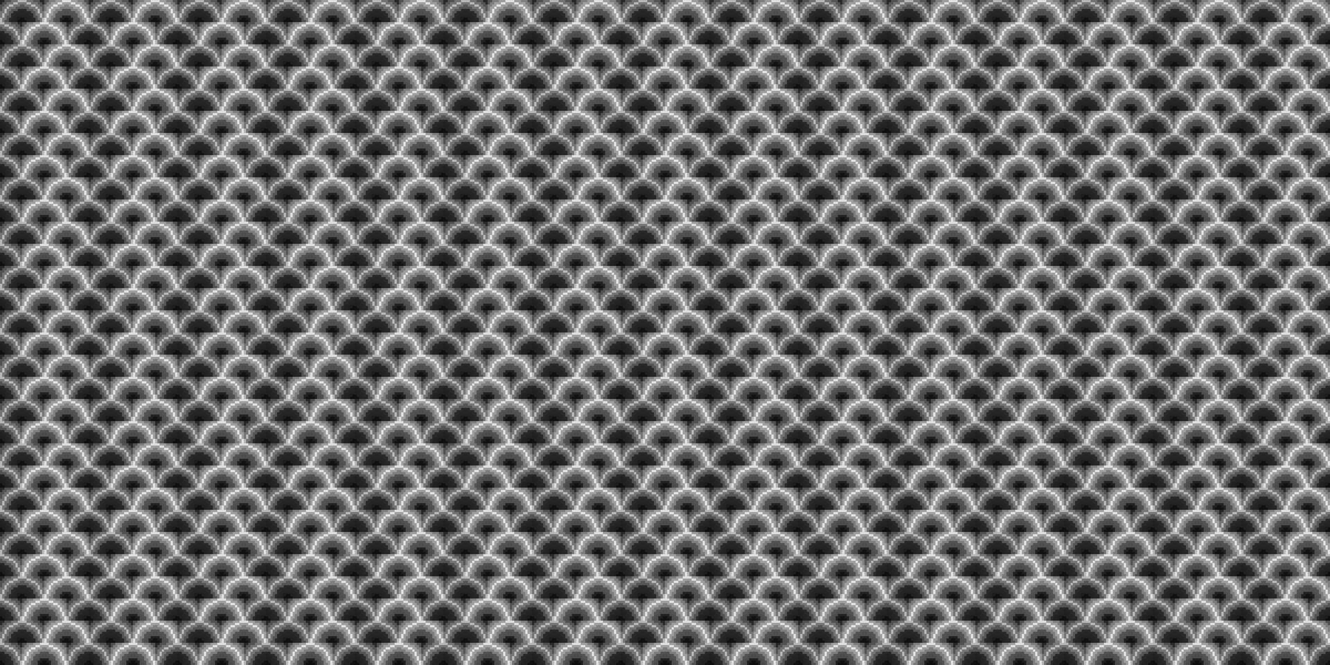 monochrome géométrique la grille pixel art style Contexte moderne noir et blanc abstrait mosaïque texture vecteur