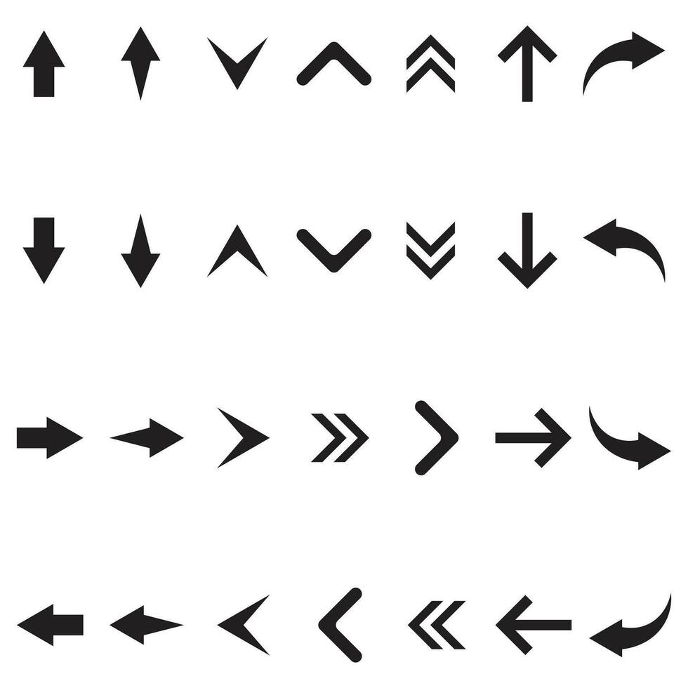 tout La Flèche ensemble vecteur et Contexte conception modèle.