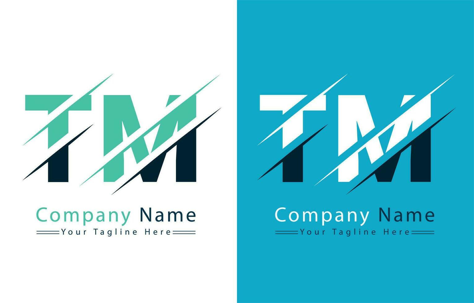 tm lettre logo vecteur conception modèle éléments