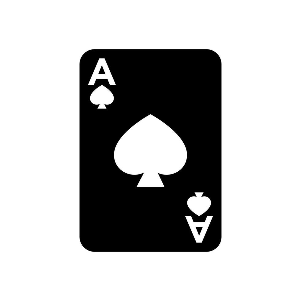 poker carte icône conception vecteur