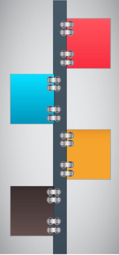 illustration vectorielle de conception de modèle d'infographie vecteur