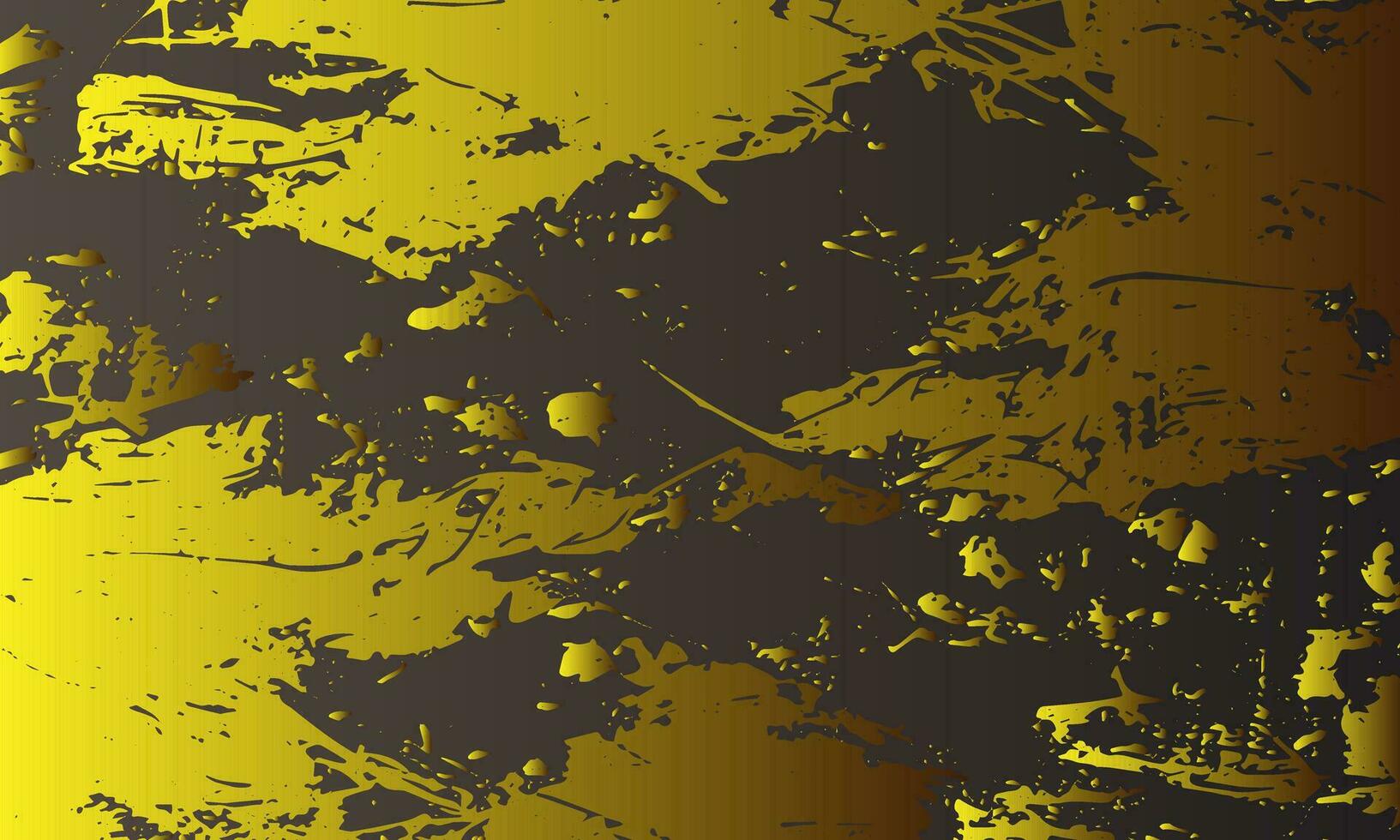 une or et noir Contexte avec peindre éclaboussures vecteur