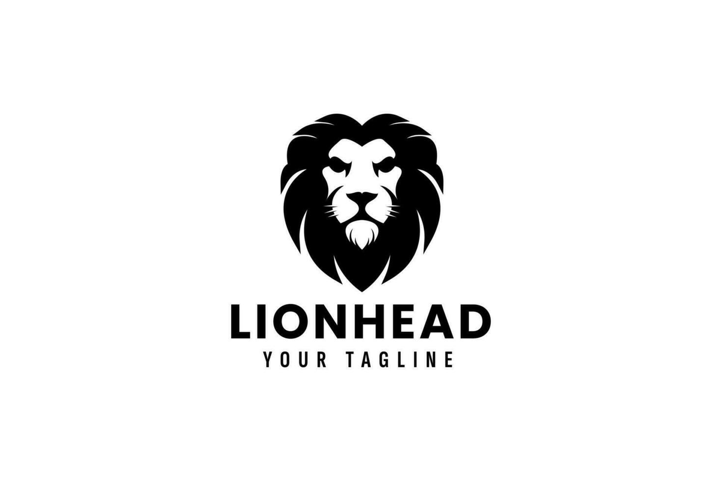 Lion logo vecteur icône illustration