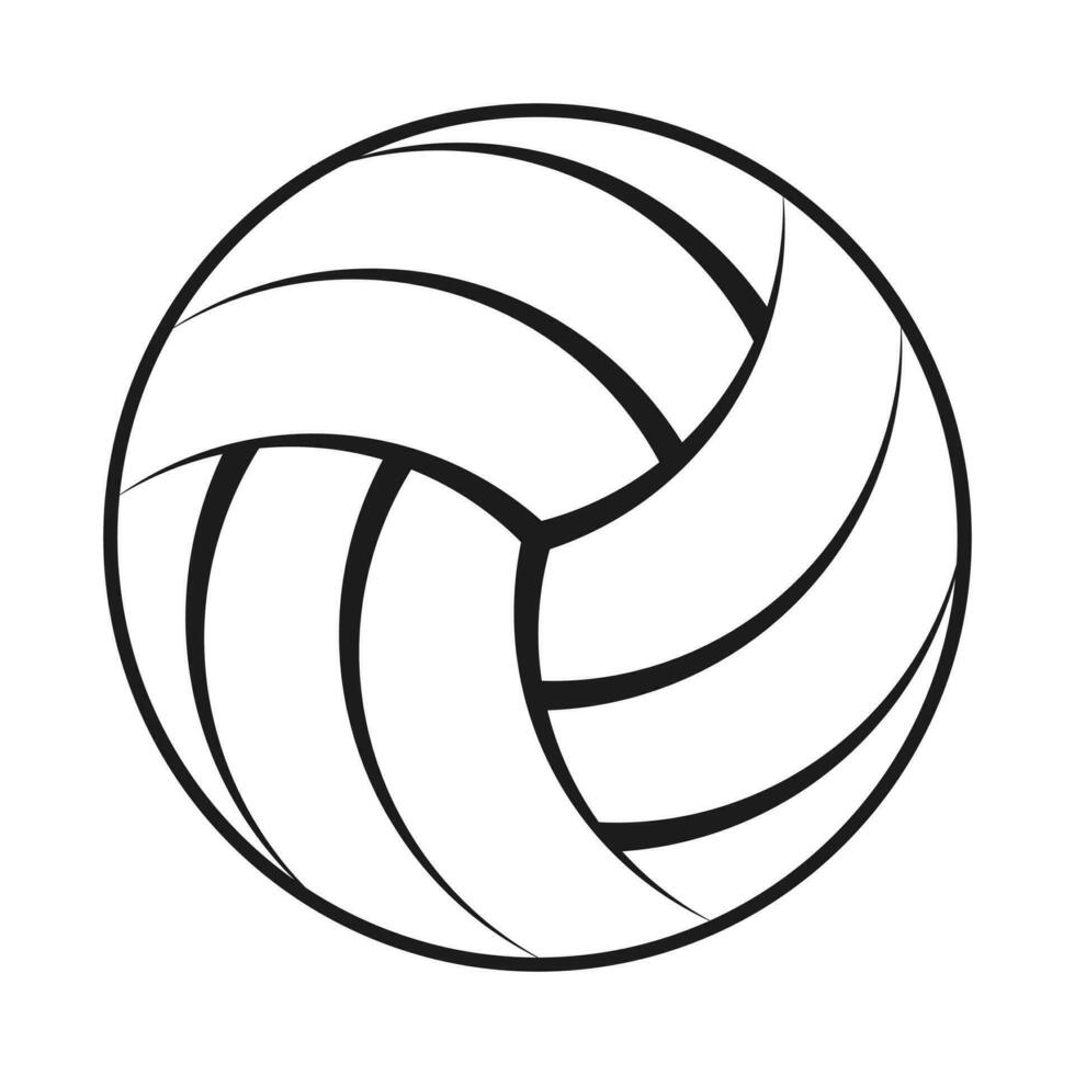 volley-ball ligne art, volley-ball vecteur, volley-ball illustration, des sports vecteur, des sports ligne art, ligne art, des sports illustration, illustration agrafe art, vecteur, volley-ball silhouette vecteur