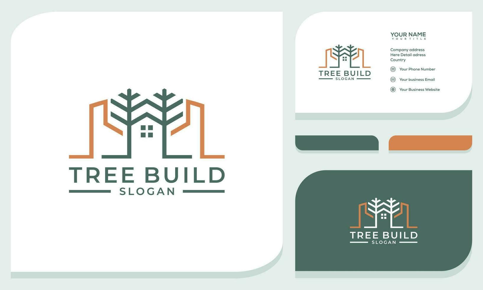 minimal et Facile maison icône vecteur logo avec magnifique plante arbre fleur, biologique loger, chalet forêt conception et affaires carte