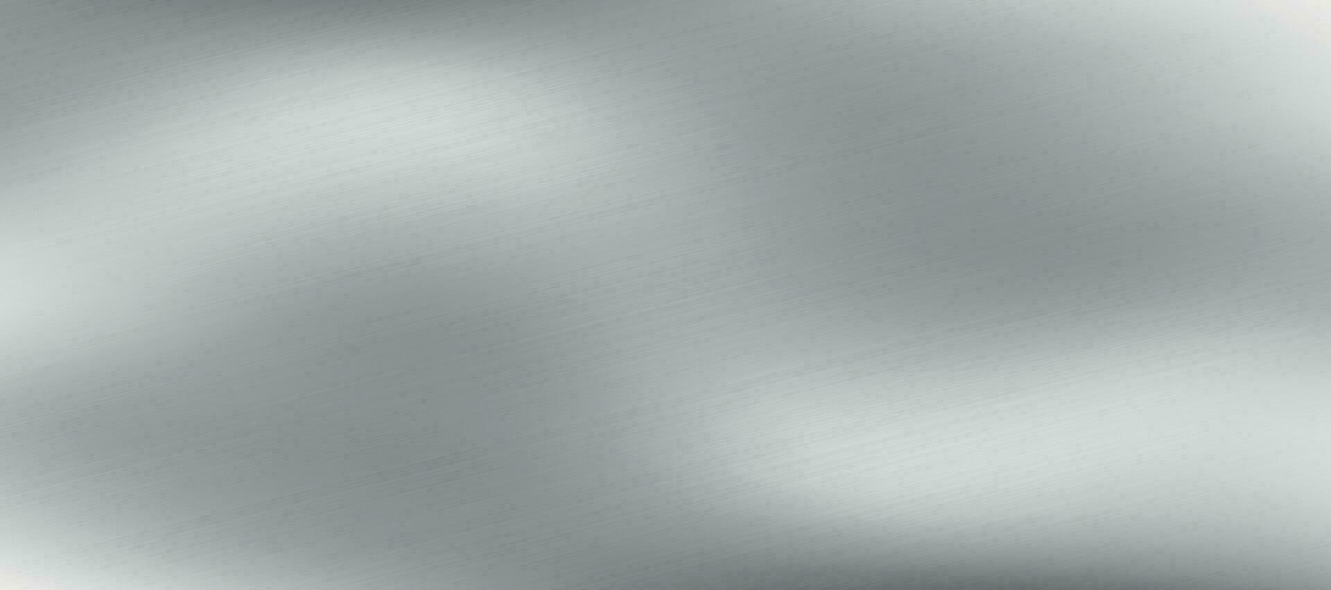 panoramique Contexte argent acier métal texture - vecteur illustration