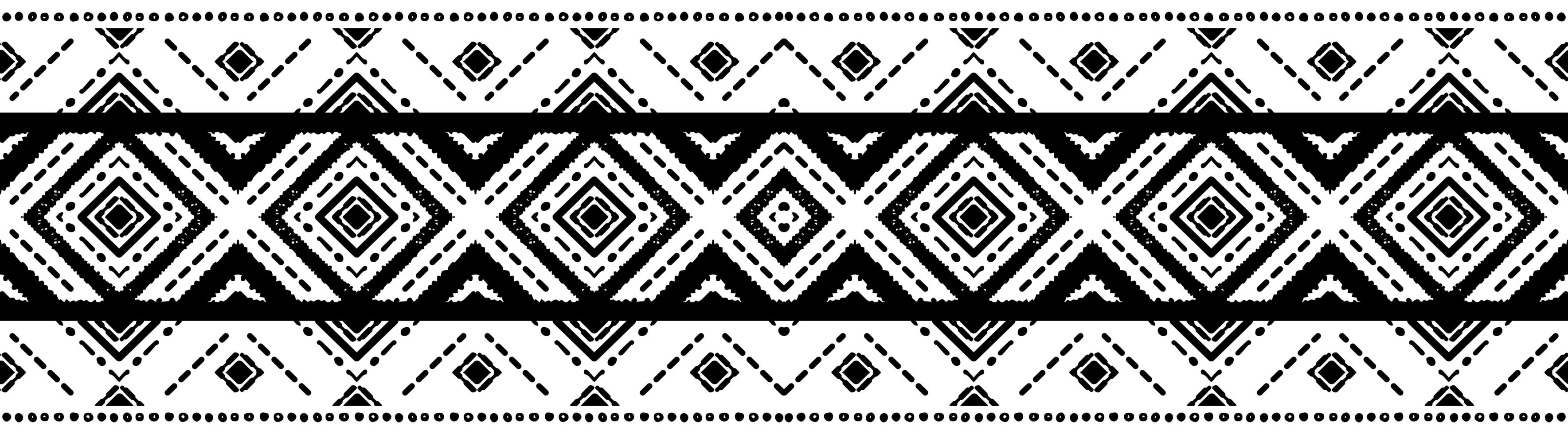 modèle sans couture ikat. impression d'art tribal. chevron vecteur