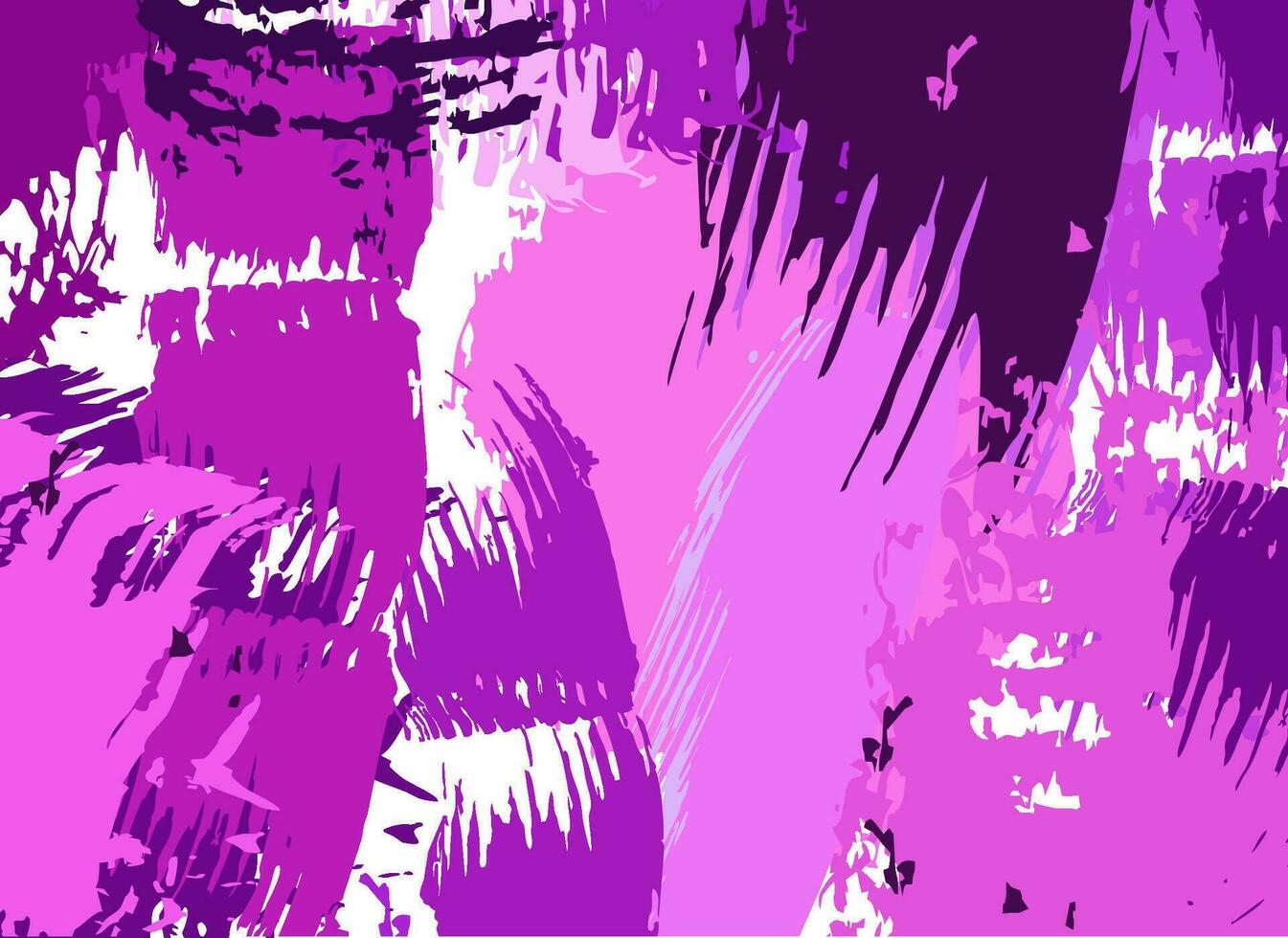 violet grunge Contexte avec coups de peindre. brosse taches texture. vecteur image. abstrait pour conception, prospectus, bannière, affiche, calendrier