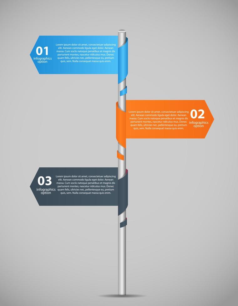 illustration vectorielle de modèle d'entreprise infographique vecteur