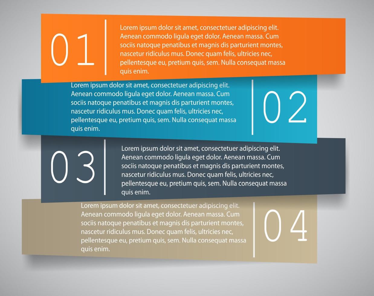 illustration vectorielle de modèle d'entreprise infographique vecteur