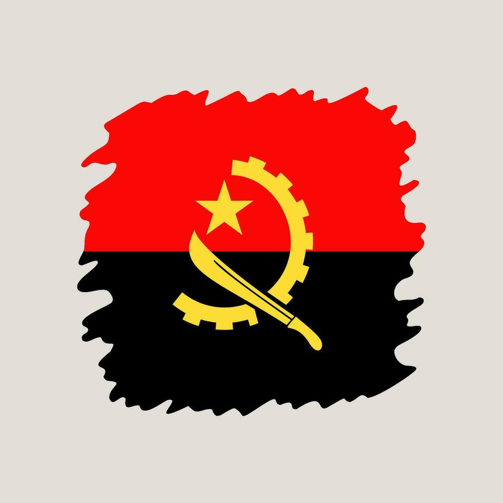Présentation du drapeau Angola Vecteur par ©Igor_Vkv 156072654